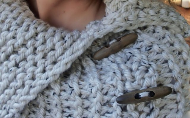 Knit collar: see different models and ways to use